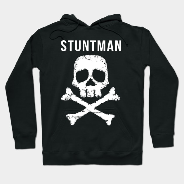 Stuntman Skull Hoodie by HTFS